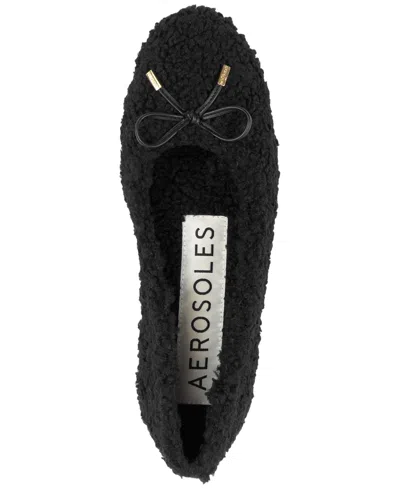 Aerosoles Women's Patrina Cozy Casual Ballet Flat In Black