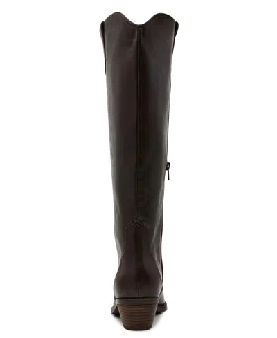 Dv Dolce Vita Women's Kit Knee-high Cowboy Boots In Brown