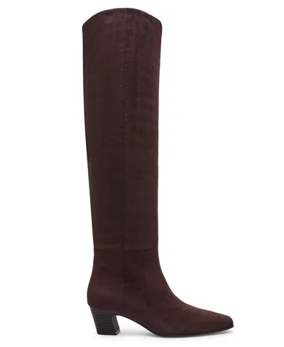 Dv Dolce Vita Stryker Over The Knee Boot Regular Wide Calf In Brown
