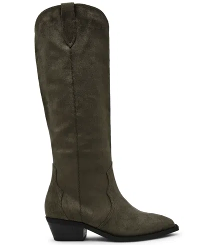 Dv Dolce Vita Women's Kit Knee-high Cowboy Boots In Green