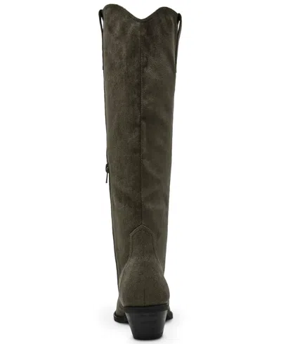 Dv Dolce Vita Women's Kit Knee-high Cowboy Boots In Green