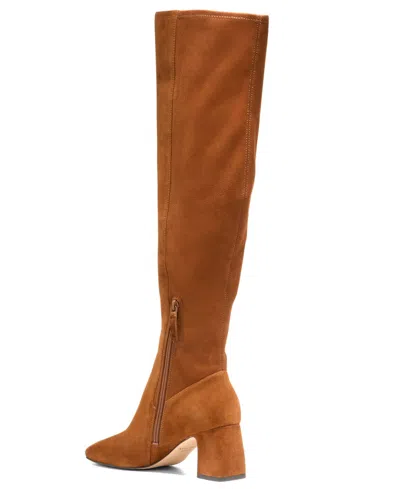 Cole Haan Women's Georgette Over-the-knee Block Heel Boots In Brown