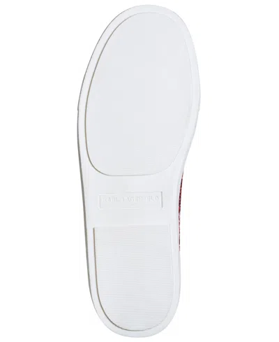 Karl Lagerfeld Cate Pins Sneaker In Burgundy