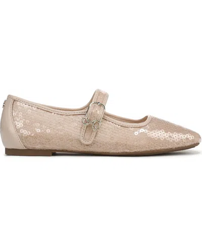 Sam & Libby Women's Fredi Mary Jane Flats In Neutral
