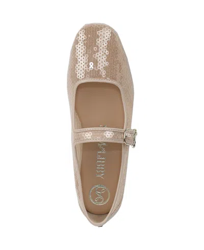 Sam & Libby Women's Fredi Mary Jane Flats In Neutral