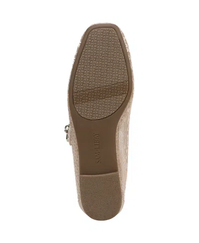 Sam & Libby Women's Fredi Mary Jane Flats In Neutral