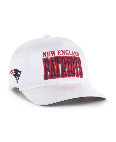 47 Brand Women's White New England Patriots Outspoken Hitch Adjustable Hat In White