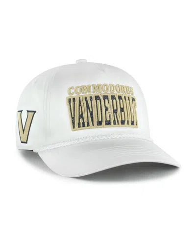 47 Brand Women's White Vanderbilt Commodores Outspoken Hitch Adjustable Hat In White