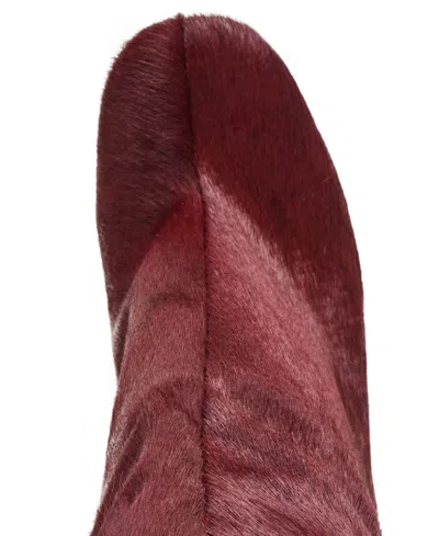 Steve Madden Women's Alluring-h Stovepipe Dress Boots In Burgundy