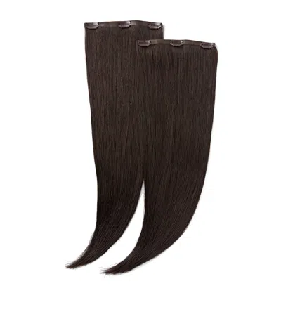 Beauty Works X Huda Barely There Mix & Match Duo Clip-in Hair Extensions In Black