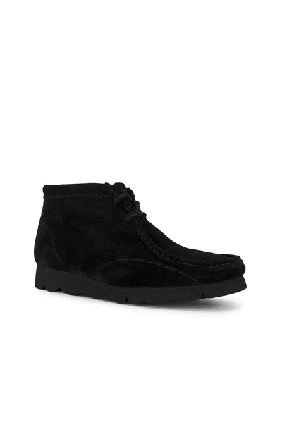 Clarks X Post Archive Faction (paf) Wallabeebt Boot In Black
