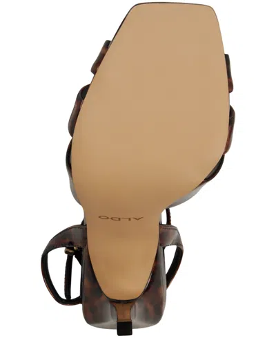 Aldo Meteora Ankle Strap Sandal In Brown