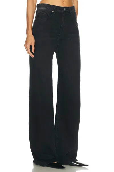 Brandon Maxwell Callan Wide Leg In Black