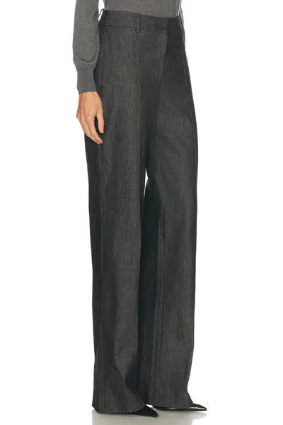 Adam Lippes Wyatt Wide Leg In Black