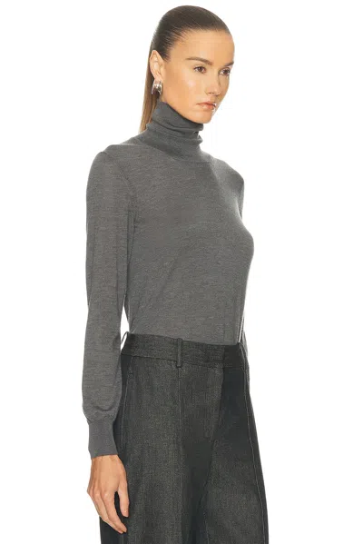 Adam Lippes Eve Sweater In Gray