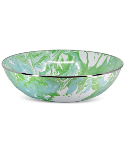 Golden Rabbit Modern Monet Catering Bowl In Green