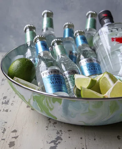 Golden Rabbit Modern Monet Catering Bowl In Green