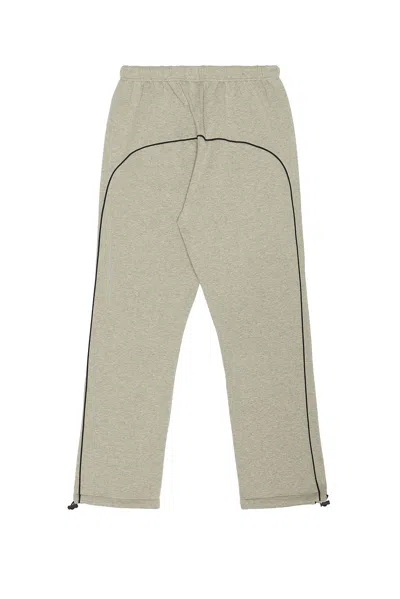 Essentials Relaxed Fleece Sweatpant With Piping In Green