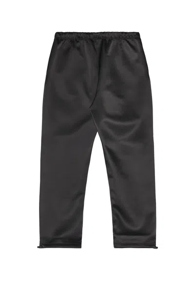Essentials Bonded Satin Relaxed Track Pant In Black