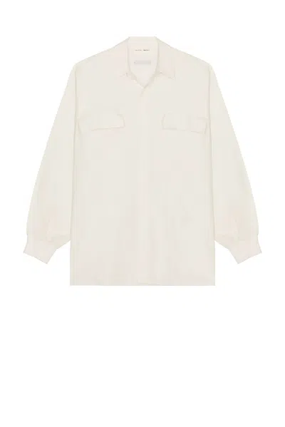 Essentials Oxford Shirt In Neutral