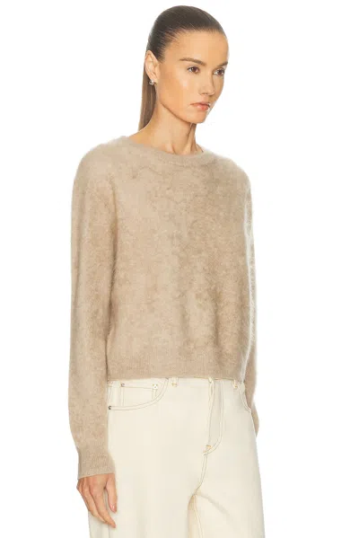 Guest In Residence Grizzly Crew Sweater In Neutral