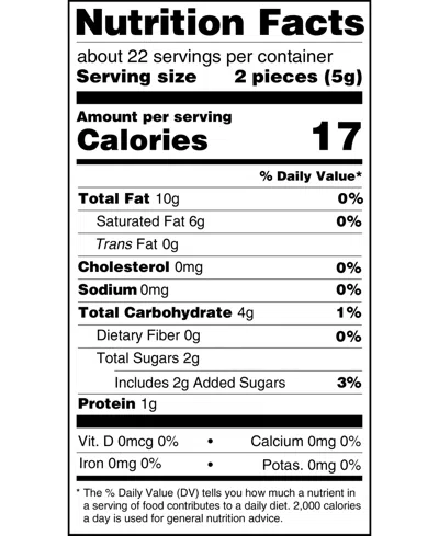 Original Gourmet Holiday Three Tiered Santa Gummy Tin, 8 oz In Red