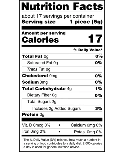 Original Gourmet Holiday Three Tiered Santa Gummy Tin, 8 oz In Red