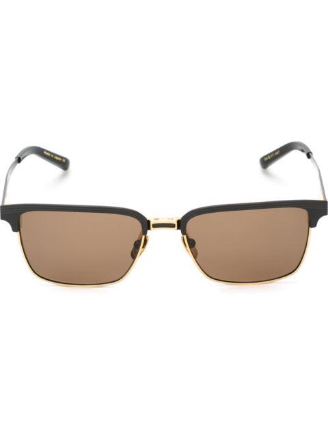 Dita Eyewear Sonnenbrille Mit Halbrahmen In Black | ModeSens