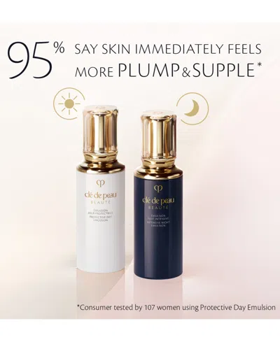 Clé De Peau Beauté Cle De Peau Beaute Protective Day Emulsion 4.2 Oz. In Transparent