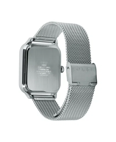 Casio Moon Phase Watch In Blue