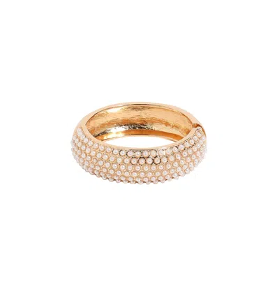 Sohi Pearl Bangle Bracelet In Gold