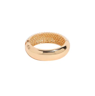 Sohi Pearl Bangle Bracelet In Gold