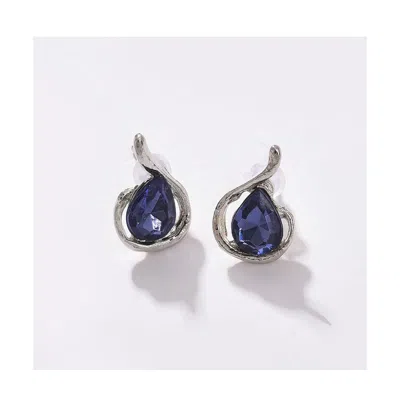 Sohi Women's Silver Plated Designer Jewellery Set In Metallic