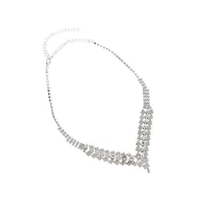 Sohi Women's Bling Jewellery Set In Metallic