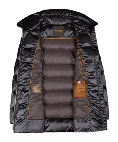 Moorer Dorado-hc Padded Jacket In Black