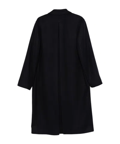 Boglioli Single-breasted Coat In Blue