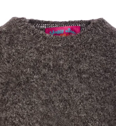 Howlin' Grey Shaggy Bear Sweater In Gray