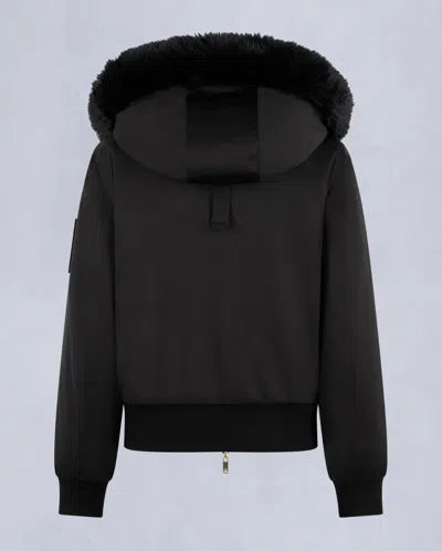 Moose Knuckles Gold Series Debbie Puffer Jacket In Black