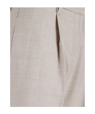 True Royal Belt Loop Casual Pants In Neutral