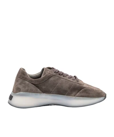 Fear Of God Taupe Suede Vintage Runner Sneakers In Brown