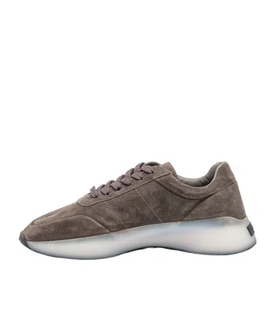 Fear Of God Taupe Suede Vintage Runner Sneakers In Brown