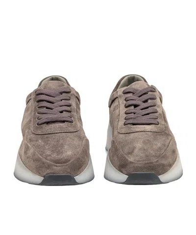 Fear Of God Taupe Suede Vintage Runner Sneakers In Brown