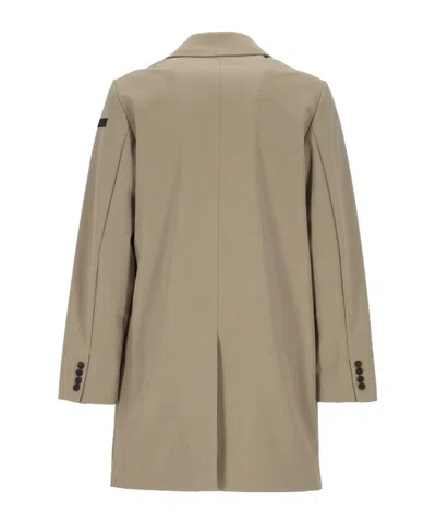 Rrd Buttoned Coat In Brown