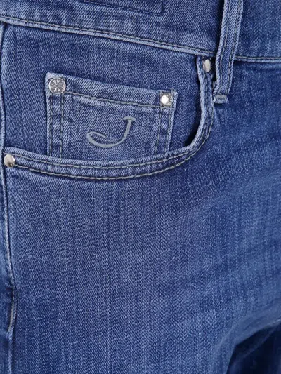 Jacob Cohen Pocket Jeans In Blue