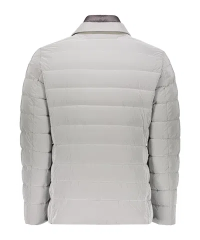 Moorer Nomosos Flap-pocket Jacket In Gray