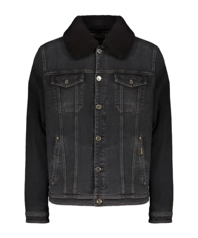 Moorer Lapel Down Jacket In Black