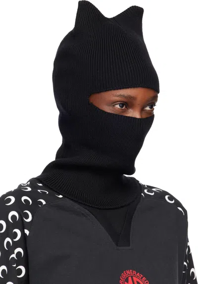 Marine Serre Kawaii Balaclava In Black