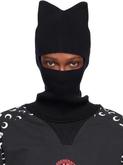 Marine Serre Kawaii Balaclava In Black