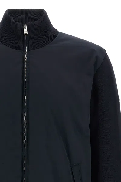 Hugo Boss C-ibaio Zipped Jacket In Blue