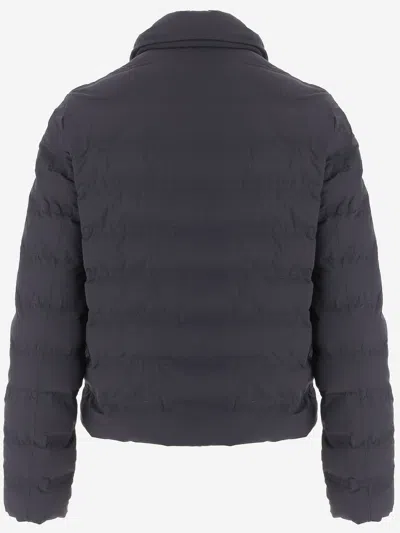 Aspesi Double-breasted Casual Jacket In Black